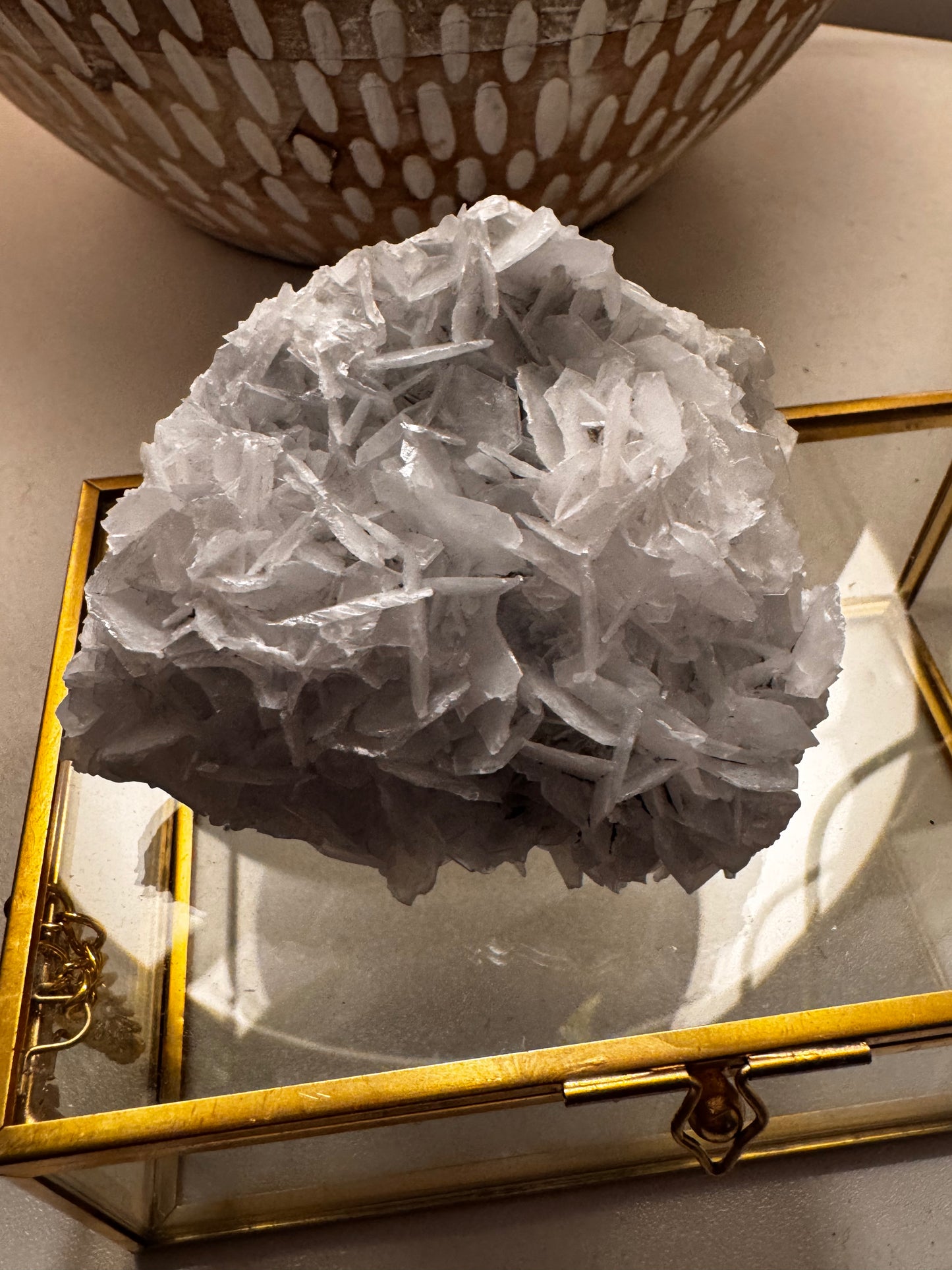 Rose Petal Calcite Specimen #4