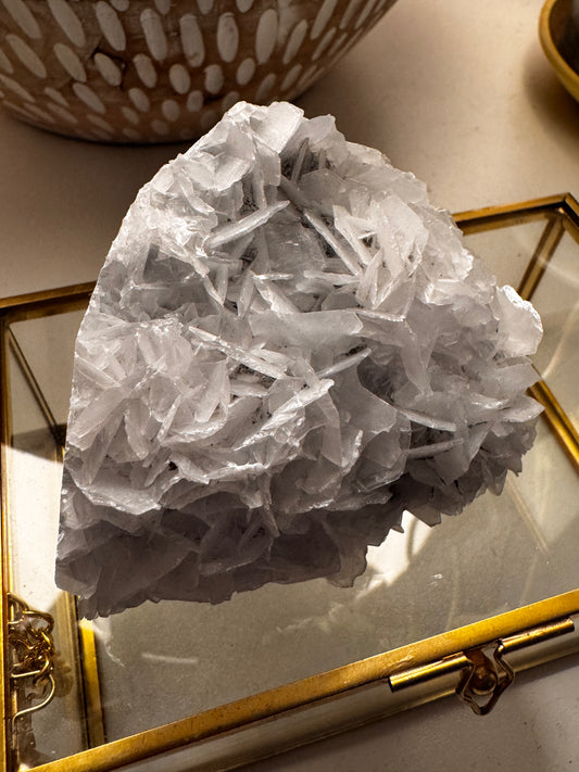 Rose Petal Calcite Specimen #4