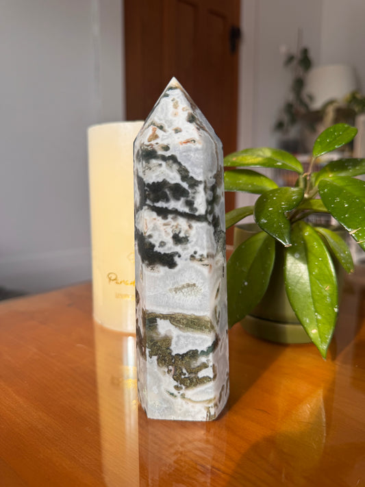 Moss Agate Tower #1
