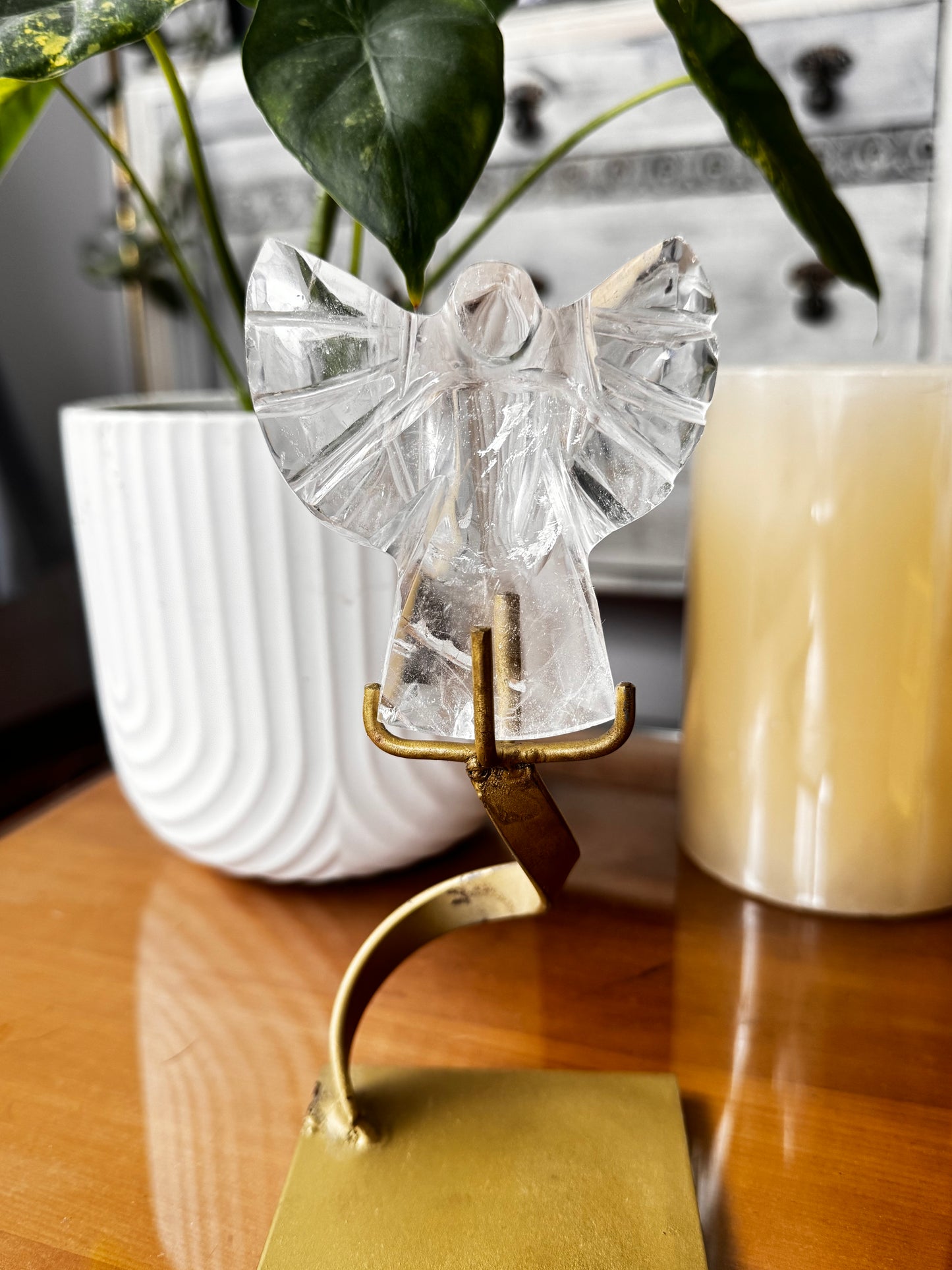 Celestial Quartz Angel | Bespoke Crystals