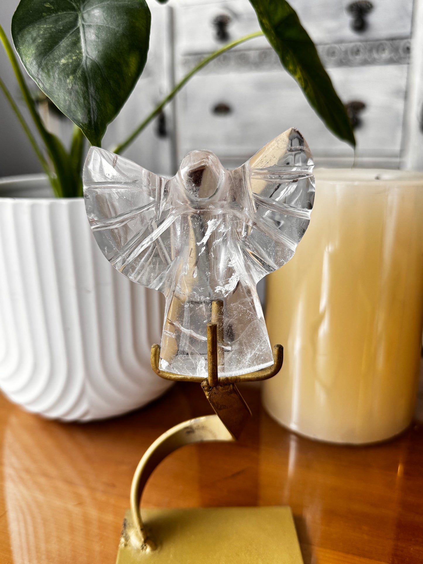 Celestial Quartz Angel | Bespoke Crystals