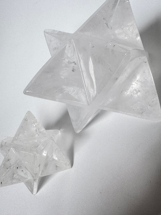 Quartz Merkaba Christmas Star