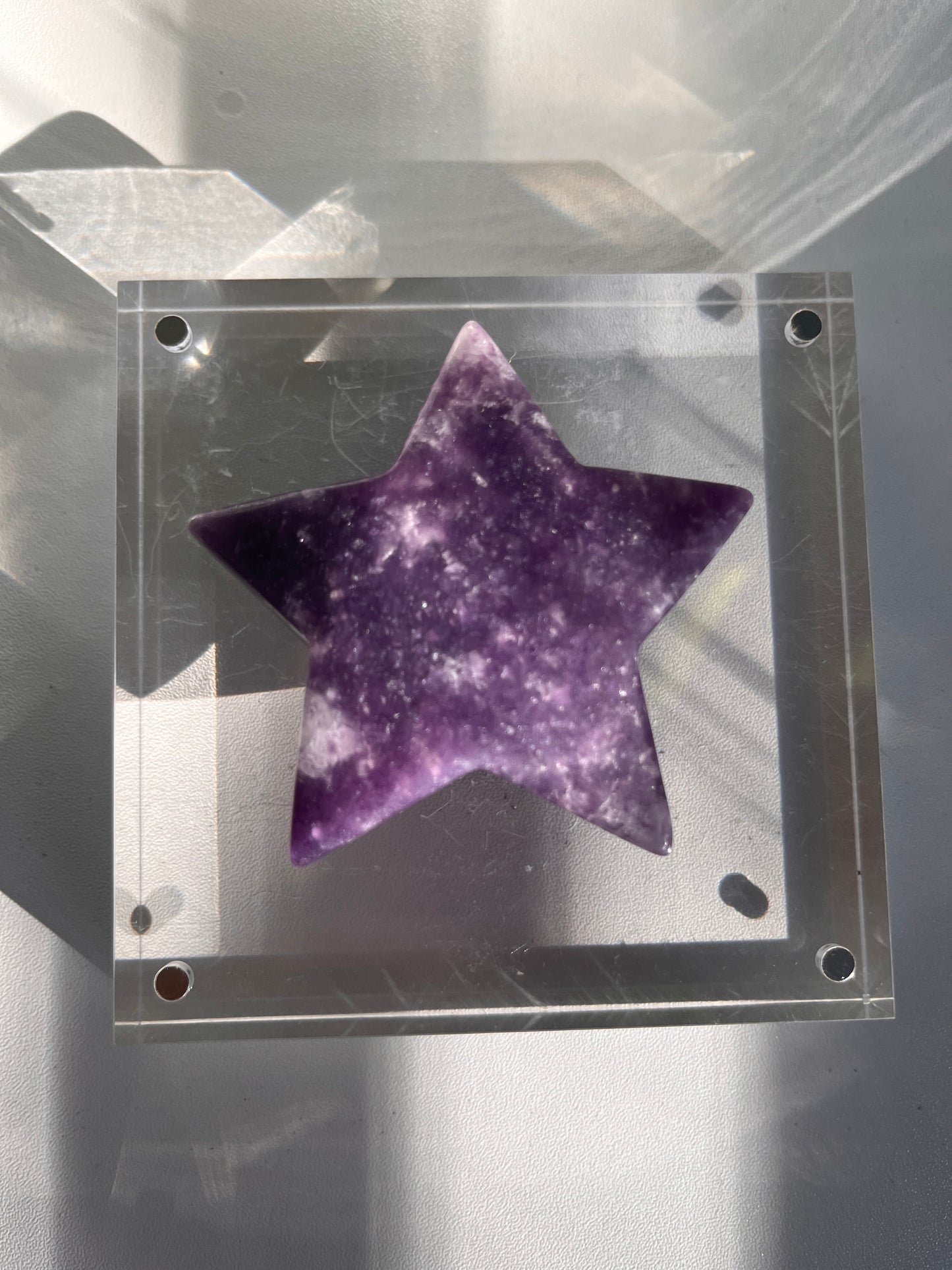 Lepidolite Star