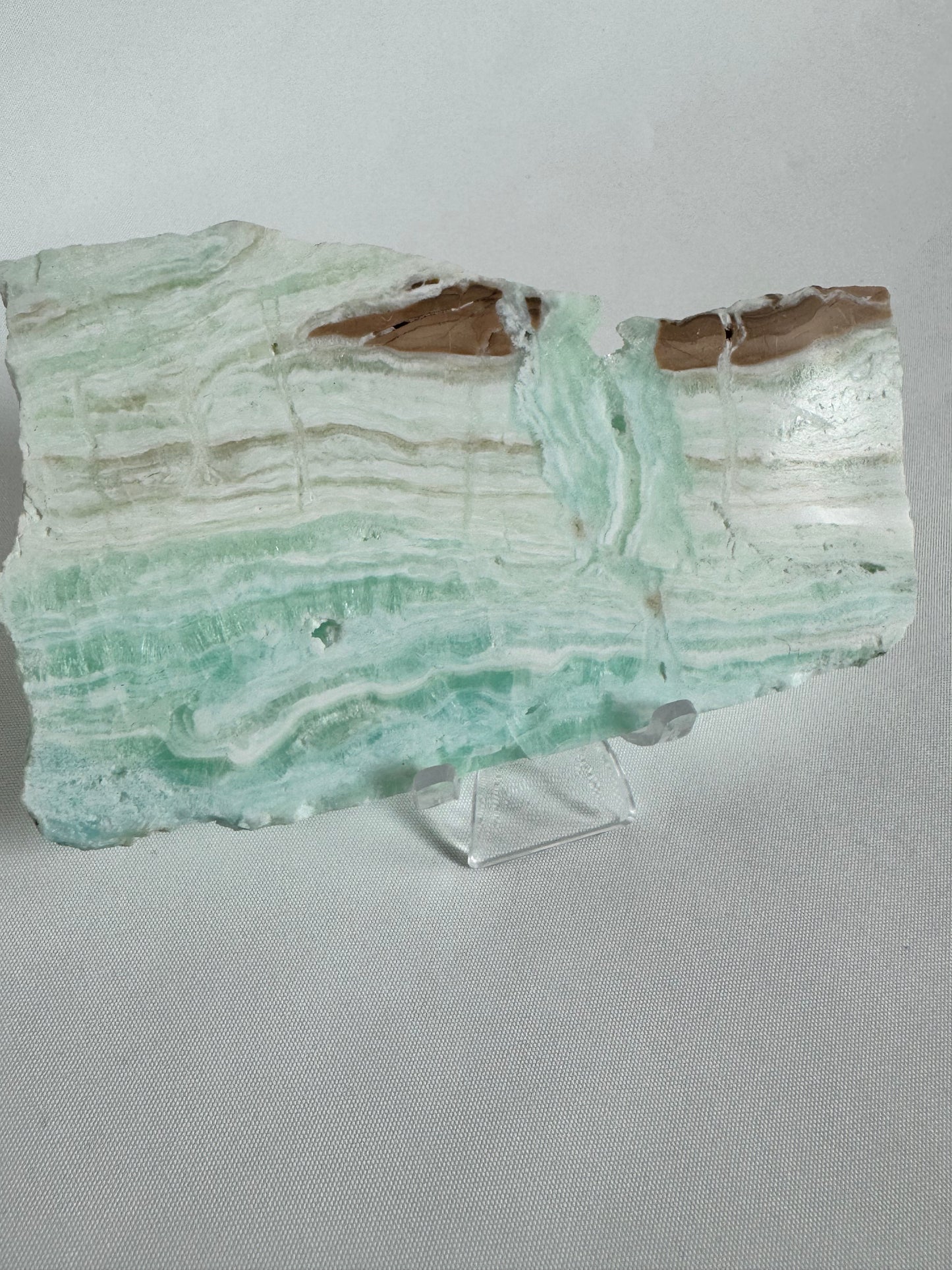 Hemimorphite Slab #H09 | Bespoke Crystals
