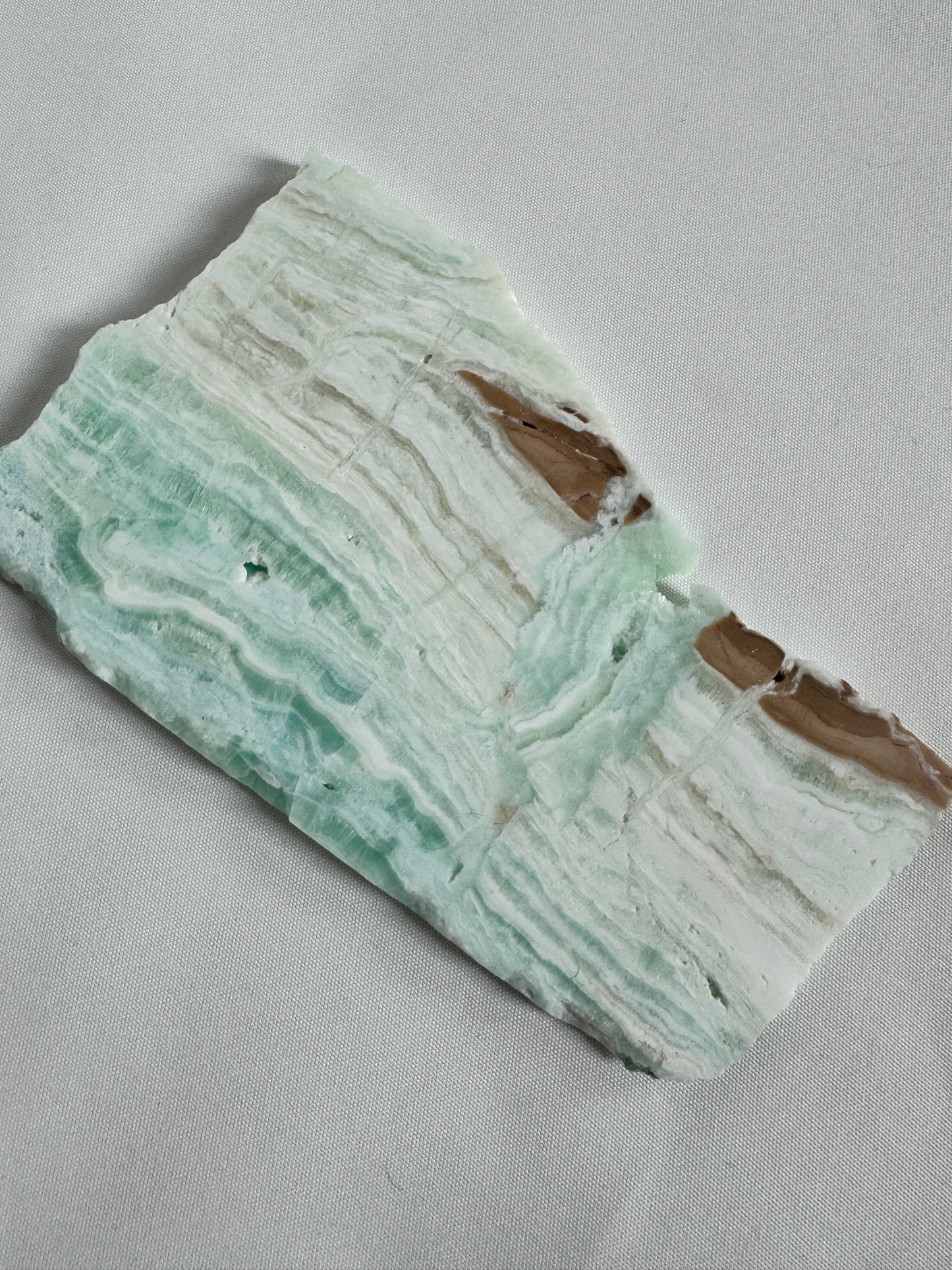 Hemimorphite Slab #H09 | Bespoke Crystals