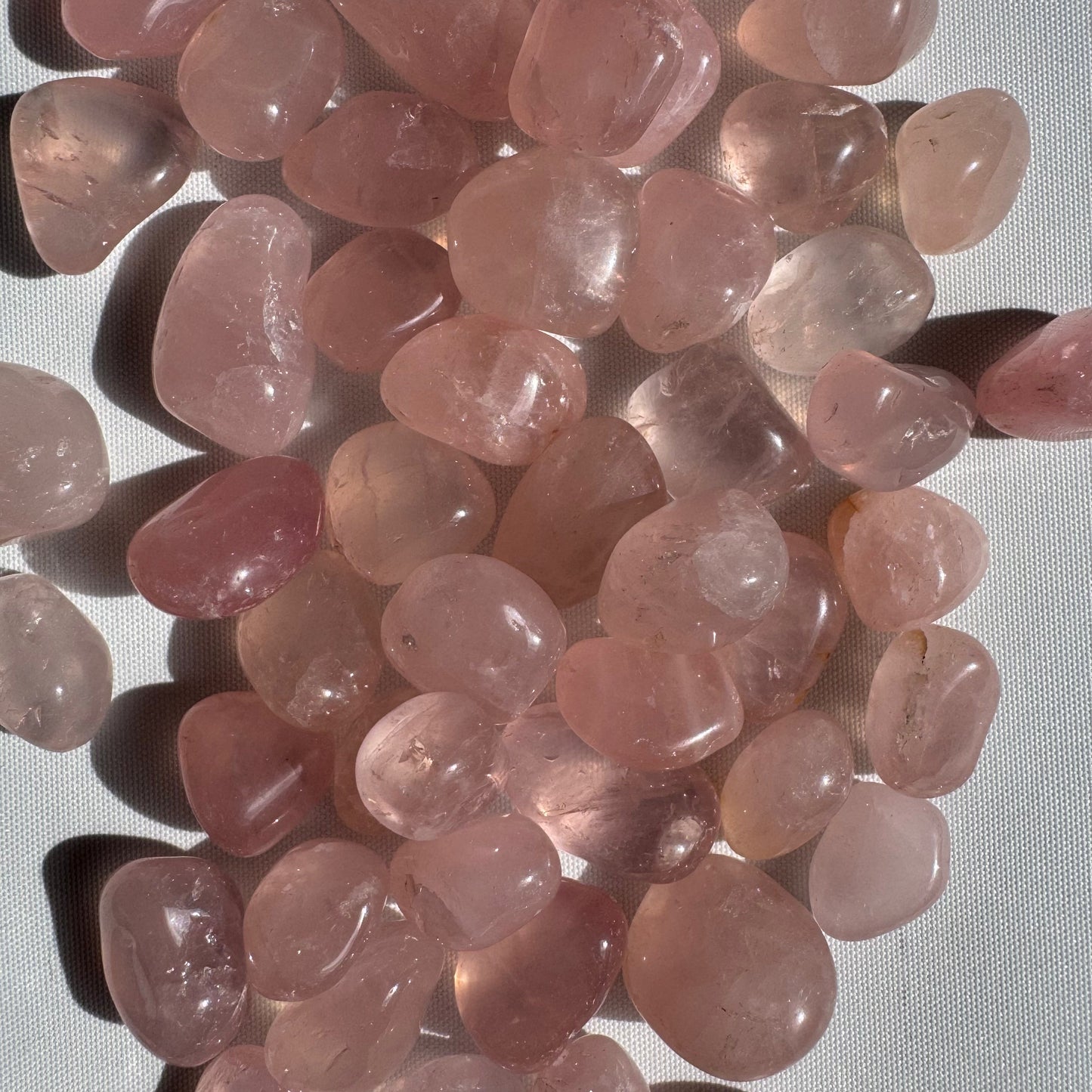 Rose Quartz Tumble Stones Small
