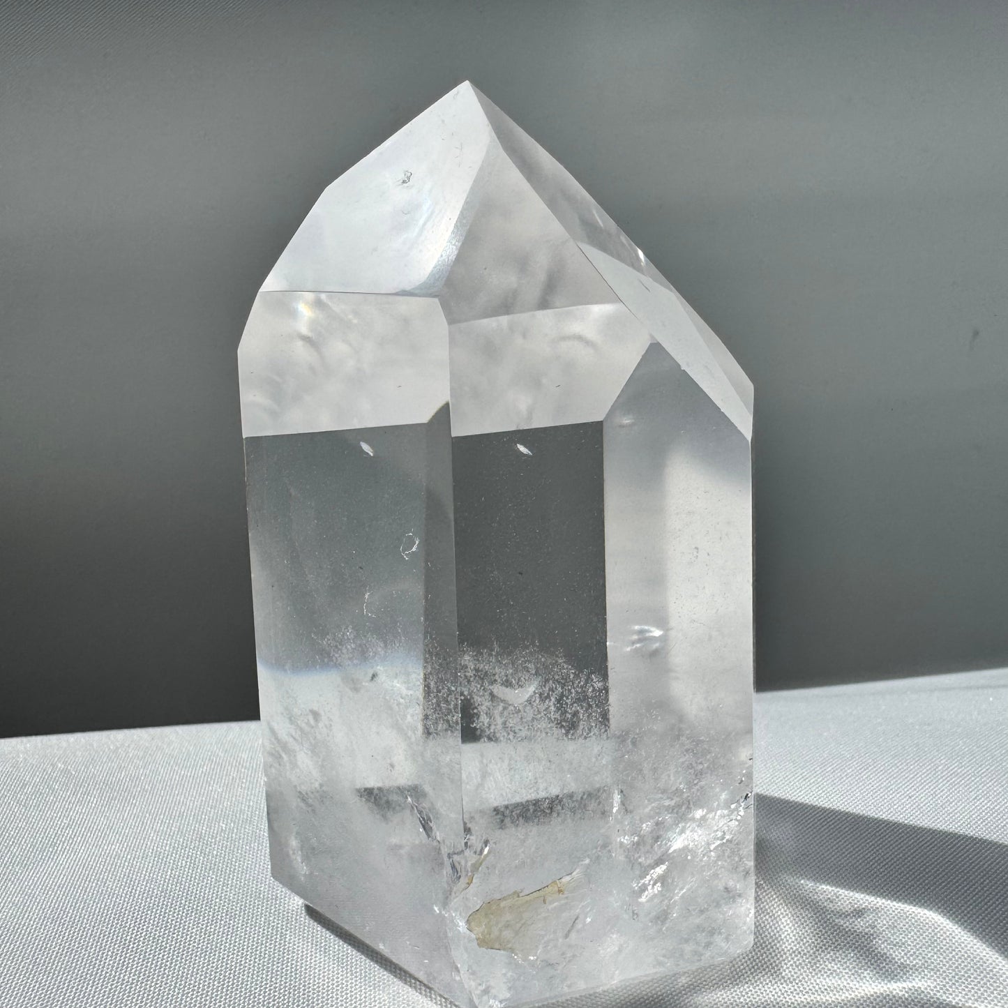 Lemurian Quartz Point - Healing Crystal, clear polished crystal for energy work | Healing Crystals NZ