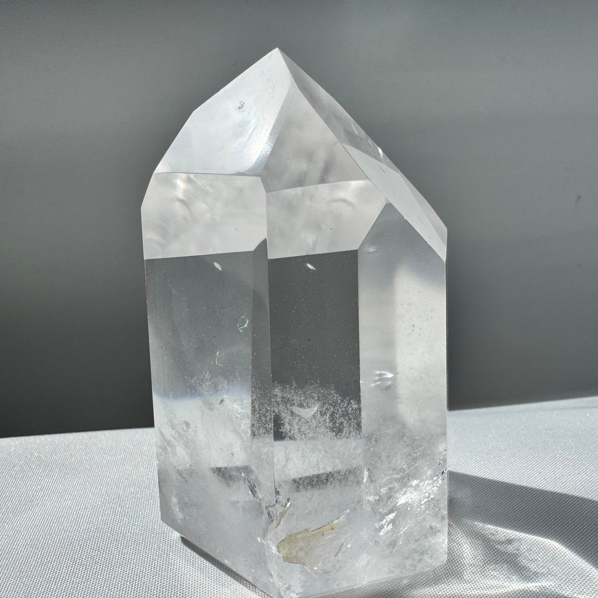 Lemurian Quartz Point - Healing Crystal, clear polished crystal for energy work | Healing Crystals NZ