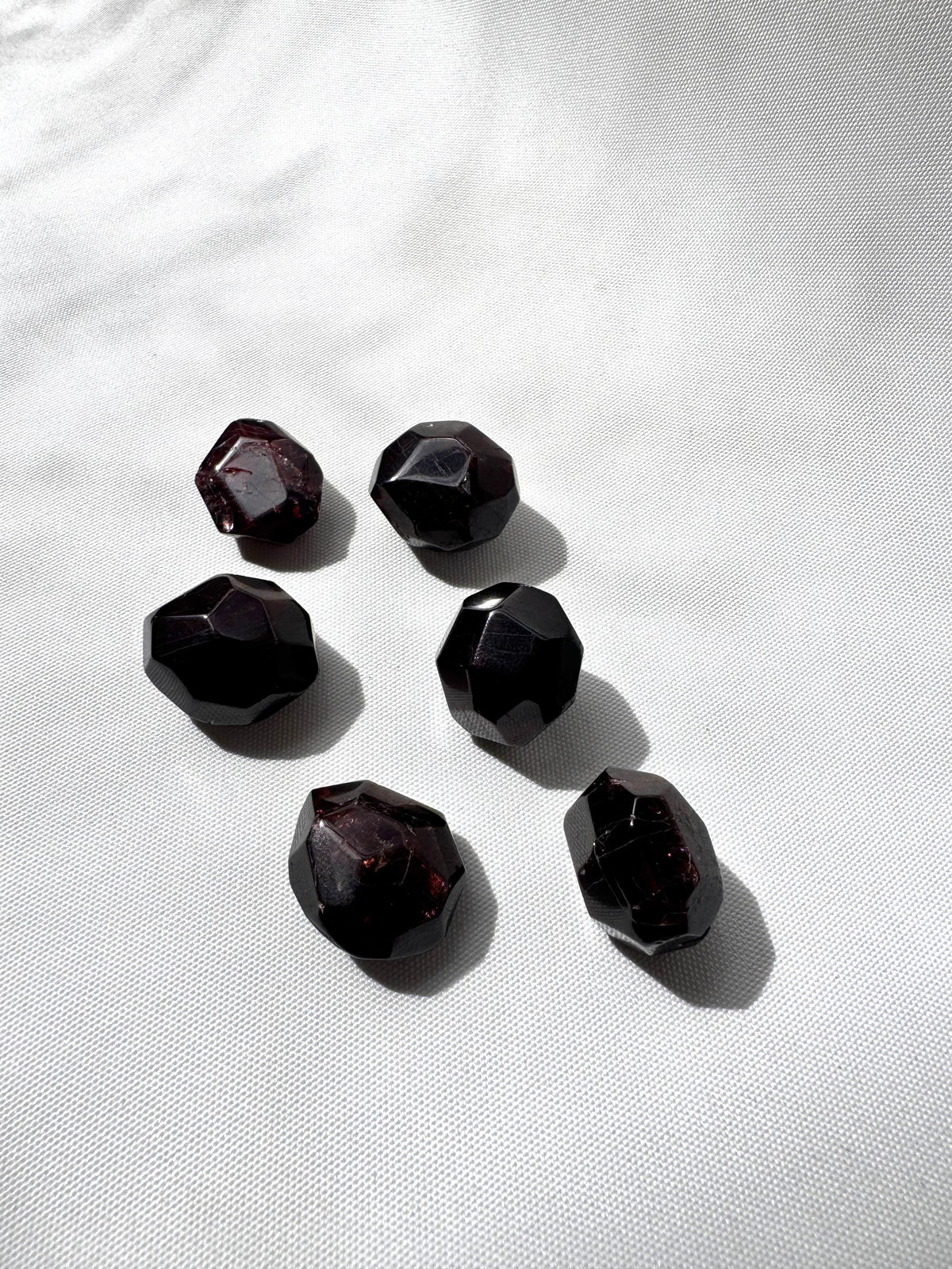 Faceted Polished Garnets