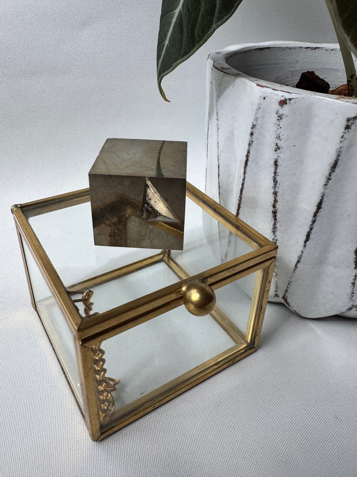 Pyrite Cube