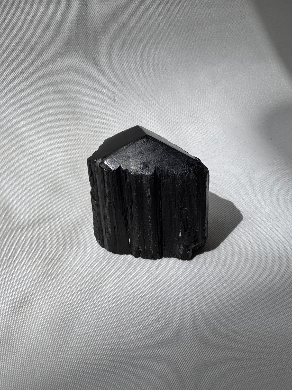 Black Tourmaline Raw Point
