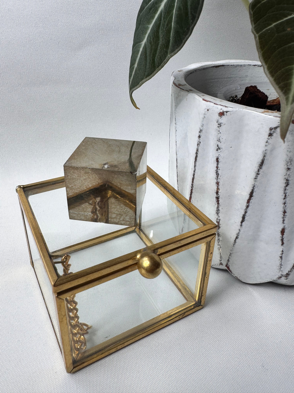 Pyrite Cube